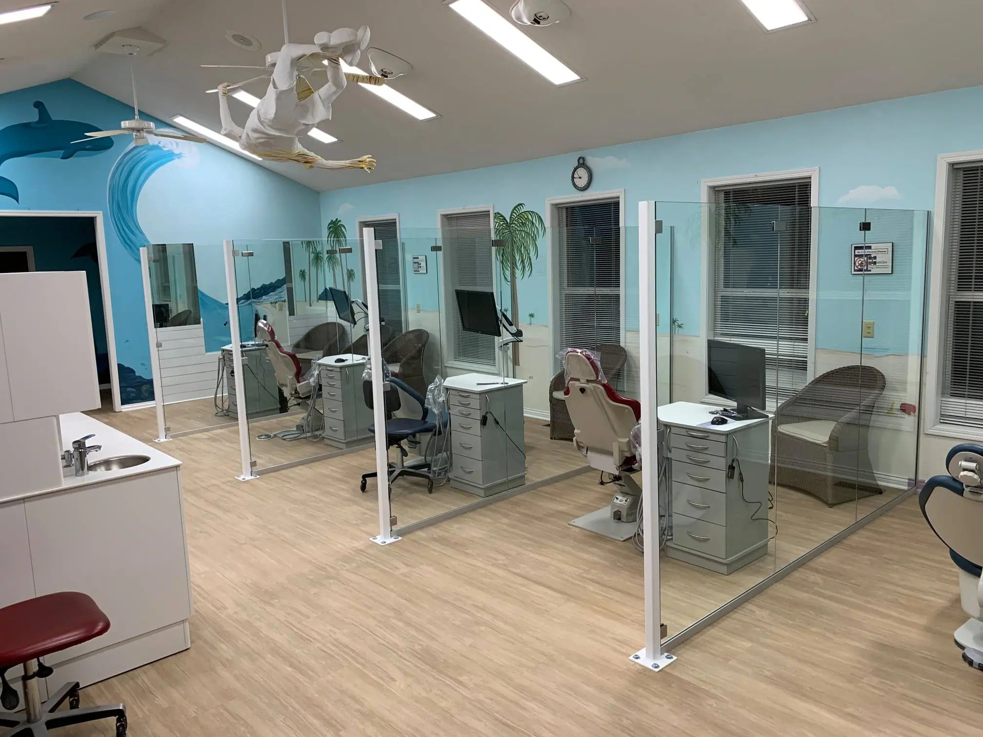 Partitions at Ising Orthodontics